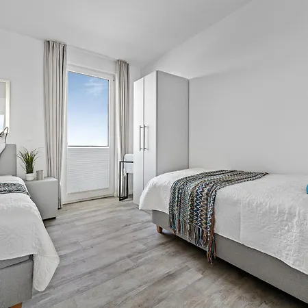 Beachloungefour- 1 Og, Meerblick, Balkon, Kamin, Sauna Olpenitz