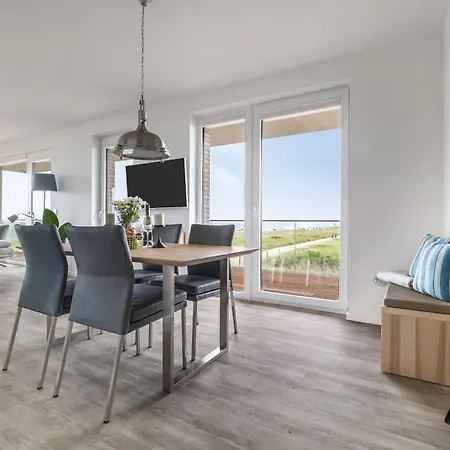 Beachloungefour- 1 Og, Meerblick, Balkon, Kamin, Sauna Апартаменты Ольпениц