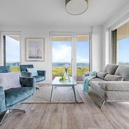 Beachloungefour- 1 Og, Meerblick, Balkon, Kamin, Sauna *